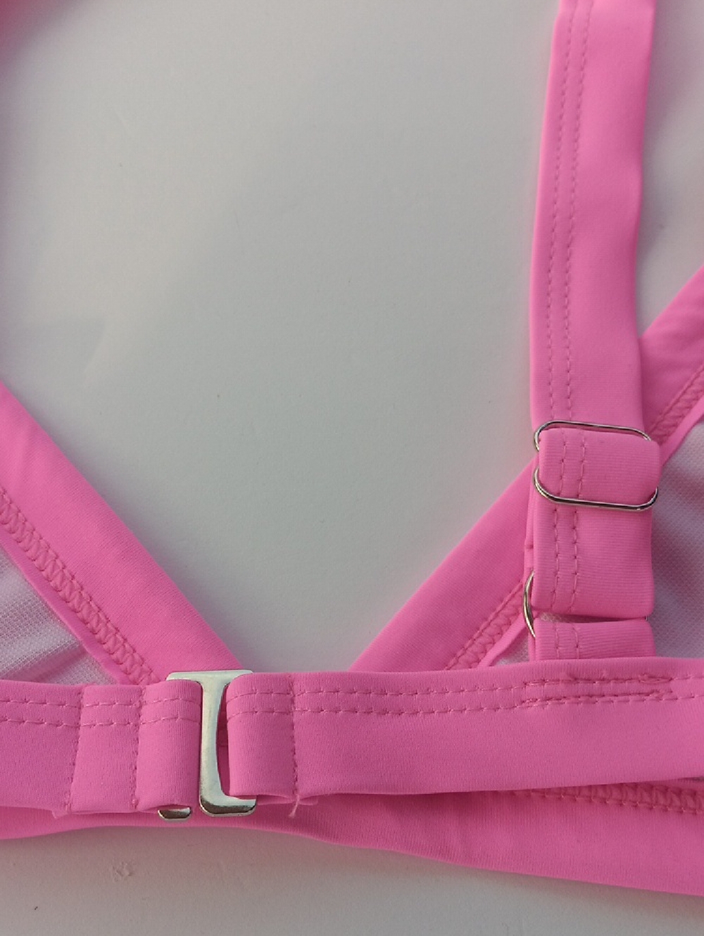 Pink Rhinestone Bikini Set - Picture 4 of 6